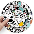 Pikkukuva 3 / 5: DIY-tarrapakkaus - 50 ainutlaatuista mallia Panda