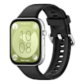 Miniatyrbillede 4 af 5: Silikone urrem til Huawei Watch Fit 3 Sort