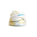 Miniatyrbillede 3 af 3: Tie-Dye trykte flade snørebånd (2 par) Gul