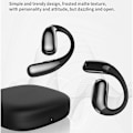 Miniatyrbillede 3 af 5: AI Oversættelses Earbuds A38 - Privat Model Sort Sort