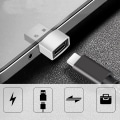 Miniatyrbillede 3 af 5: INF Adapter USB-C (hun) til USB-A 2.0 (han) Sølv