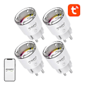 Miniatyrbild 2 av 3: Gosund EP2 WiFi smart uttag, 4 stycken (fyrapack) 10A Tuya