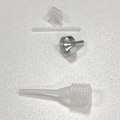 Miniatyrbillede 3 af 6: Genopfyldelig parfume sprayflaske glasflaske legeringsskal 8 ml Sort