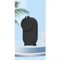 Miniatyrbillede 3 af 3: Beskyttelsesetui til Insta360 GO 3S - Silikonecover & linsedæksel Sort