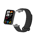 Miniatyrbillede 1 af 5: Silikone urrem til Xiaomi Band 9/8 Pro Sort
