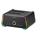 Miniatyrbillede 1 af 2: FIDECO YPZ230R HDD/SSD docking-/kloningsstation (SATA 2,5"/3,5", UASP)