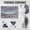Miniatyrbillede 3 af 7: Forbedrede Grip Mouse Stickers til Logitech G102 Sort