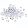 Miniatyrbillede 2 af 7: Forbedr din udstilling med klare akryl isterninger - 100 stk 14 mm