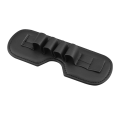 Miniatyrbillede 1 af 2: Objektivbeskyttelsescover til DJI FPV Goggles V2 Opbevaringspudeholder til antennekort Sort