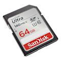 Pikkukuva 4 / 4: Muistikortti SANDISK ULTRA SDXC 64GB 140MB/s UHS-I Class 10 (SDSDUNB-064G-GN6IN)