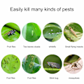 Miniatyrbild 2 av 5: INF Klibbig fälla för skadeinsekter Flugfångare 20-pack Gul 20x10 cm