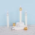 Miniatyrbild 3 av 7: Ljusskydd, elegant ljustillbehör 6-pack Guld