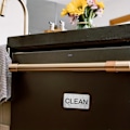 Miniatyrbild 3 av 4: Magnet för diskmaskin REN / SMUTSIG vändbar skylt