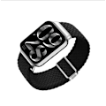 Pikkukuva 2 / 3: Xiaomi Metal Magnetic Nylon Loop Strap Xiaomi Mi Band 3/4/5/6 Musta