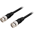 Miniatyrbild 3 av 3: Coaxial patch cable, RG59, BNC ma-ma, 75 Ohm, 1m, black