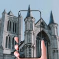 Miniatyrbild 4 av 4: Skärmskydd iPhone 11 med svart kant