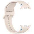 Silikone rem til Samsung Galaxy Watch 8 Beige Beige