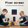 Miniatyrbild 8 av 11: LED-pixelskärm Anpassat textmönster Animation Programmerbara displaylampor Svart