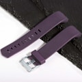 Pikkukuva 7 / 10: Fitbit Charge 2 vaihtoranneke silikoni 3-pakkaus (S) Musta/sininen/violetti