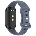Miniatyrbillede 4 af 4: Silikone urrem til Xiaomi Mi Band 9/8 Blå