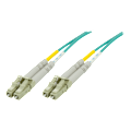 Miniatyrbild 3 av 3: OM3 Fiber cable, LC - LC, duplex, multimode, 50/125, 7m
