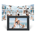 Miniatyrbild 6 av 6: Digital Smart Fotoram Svart