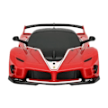 Pikkukuva 6 / 6: RASTAR R/C 1:24 Ferrari FXX K Evo kaukosäädinauto (punainen)