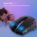 Pikkukuva 4 / 7: Langaton optinen hiiri Anti-Sleep-toiminnolla - Musta