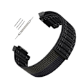 Miniatyrbild 2 av 3: Nylonarmband för Casio G-SHOCK GA110/700/DW-5600/5610 Wave Svart