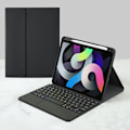 Miniatyrbillede 1 af 5: Slank beskyttelsesetui med touchpad-tastatur til iPad iPad Mini 4/5 Sort