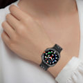 Miniatyrbillede 7 af 9: Samsung Watch Ultra Tofarvet Silikone Rem 24MM Sort+grå