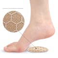 Miniatyrbild 3 av 5: 2 par självhäftande tunna GEL Arch Support innersulor