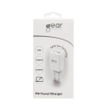 Miniatyrbild 2 av 2: GEAR Laddare GAN 220V 2xUSB-C + 1xUSB-A PD 45W + 18W + 3A (total