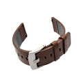 Miniatyrbild 1 av 3: 24 mm Klockarmband i Läder för Suunto 9 & Fossil Smartwatch kaffe