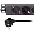 Miniatyrbillede 2 af 4: Powerstrip 12xCEE 7/3 socket 1xCEE 7/7 connection 3m cable