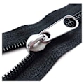 Miniatyrbillede 4 af 4: 87 stk. Sort Nylon Lynlås Sæt #3, #5, #8 - Alsidigt Reparationssæt