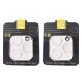 Miniatyrbillede 1 af 8: Objektivdæksel til iPhone 12 Pro Max kamera i hærdet glas 2-pak