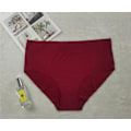 Miniatyrbillede 6 af 6: Høje Bikini Trusser Sæt Sort+rød XL