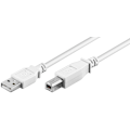 Pikkukuva 3 / 3: USB 2.0 Hi-Speed -kaapeli, valkoinen