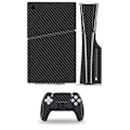 Miniatyrbillede 3 af 3: Skin Stick Protective Skin til PS5 Slim Console Sort+grå