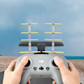 Miniatyrbild 5 av 5: 1 par 2,4-Ghz Yagi-UDA antennområdesförlängare signalförstärkare för DJI Avata/FPV Flerfärgad