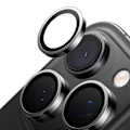 Miniatyrbillede 4 af 4: Lensguard kameraglas til iPhone 16 ProMax (sort)
