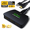 Miniatyrbillede 4 af 9: INF HDMI Switch 3-1 med HDR, 3D og 4K (2160p)