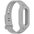 Miniatyrbild 4 av 4: Universellt silikonarmband för Xiaomi Mi Band 9, 8, 7, 6, 5 Grå