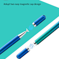 Miniatyrbild 4 av 8: Magnetic Suction Stylus Penna med inbyggd spetsdesign Mörkblå gradient