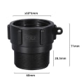 Miniatyrbillede 2 af 5: Vandhaneadapter til IBC tank 2 tommer