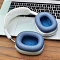 Miniatyrbillede 4 af 4: Ørepuder til AirPods Max - Apple Fabric & Silikone Blå