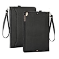 Miniatyrbillede 1 af 6: Premium PU Læder Etui til iPad Air/Air2/2017/2018 Sort