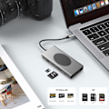 Pikkukuva 4 / 7: 13-in-1 USB-C Hub -monitoimiadapteri HDMI:llä, VGA:lla, Ethernetillä, SD/TF-kortinlukijalla