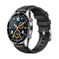 Miniatyrbillede 1 af 5: Stilfuld læderurrem til Huawei GT4/Samsung Watch 6 Sort 22 mm